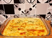 Une photo de gratin de légumes