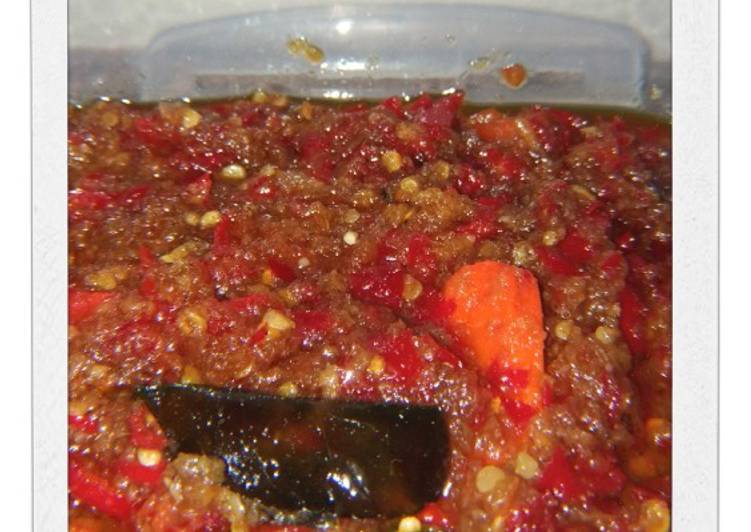 Langkah Mudah untuk Menyiapkan Sambal Ebi (Anti gagal!) Anti Gagal