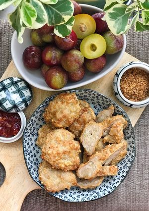 Hình của món Chả cốm.