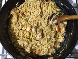 Fideos revueltos