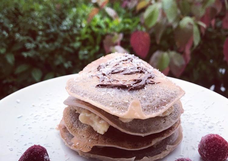 Recette: Crêpe chocolat healthy