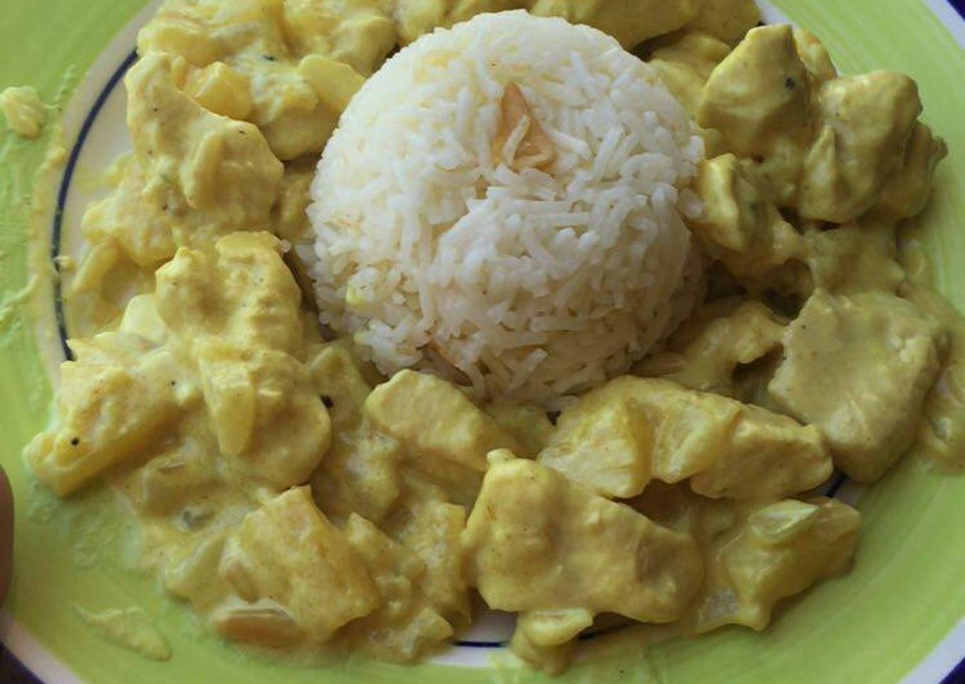 Pechugas de pollo al curry