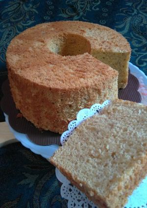 Foto resep Banana Chiffon Cake With Plam Sugar