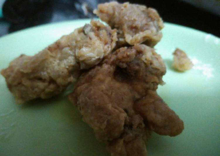 Recipe of Super Quick Homemade Crispy fried chicken