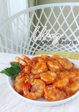 Foto resep Udang Saus Tomat