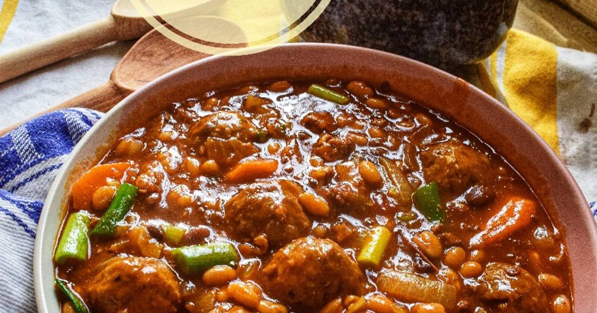Resep Meatballs & Baked Beans Saus Bolognese oleh KD JUNI Cookpad