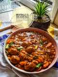 Meatballs & Baked Beans Saus Bolognese