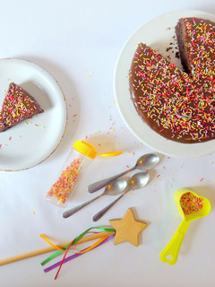 Una foto de Pastel de chocolate ligero y esponjoso