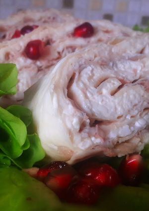 Фото Закусочный рулет с тунцом из лаваша I Snack Roll with Tuna.