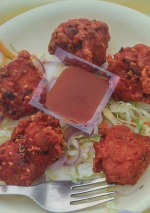 চিকেন পকোড়া(chicken pakora recipe in Bengali) রেসিপির প্রধান ছবি