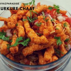 A picture of Kurkure Chaat.