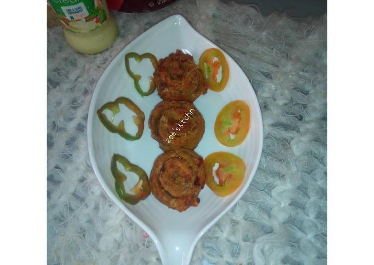 Recipe of Homemade Mixed fish roll