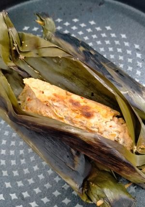 Foto resep PEPES TERI NASI & TAHU