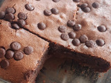 Chocochip Brownies (Tanpa Gula)
