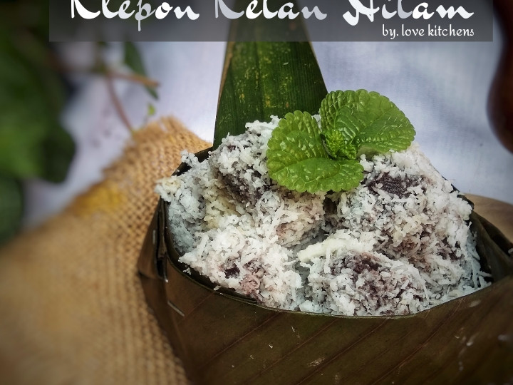 Bagaimana Menyiapkan Klepon Ketan Hitam Bahan Sederhana