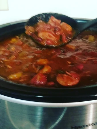 Easy Steps to Prepare Red Beans &amp; Rice w/ shrimp, chicken &amp; sausage the So Delicious Can spoil the tongue