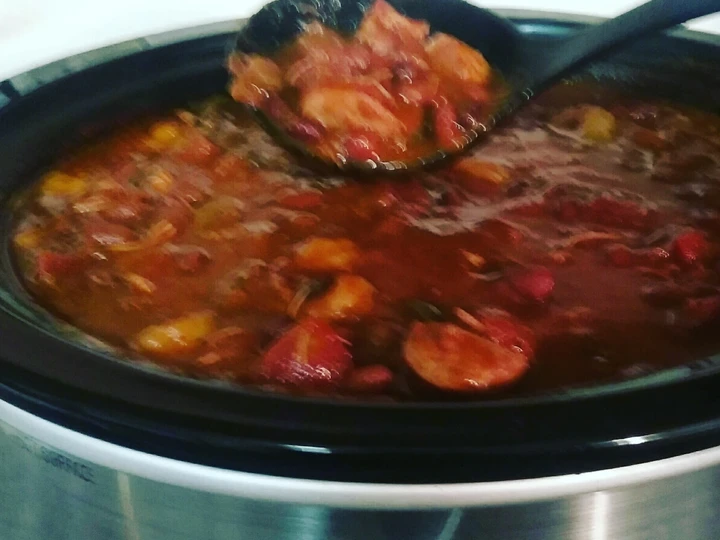 Recipe Red Beans & Rice w/ shrimp, chicken & sausage the Perfect Tasty