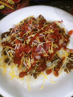 A picture of Carne Picada Taco Rice Bowl.