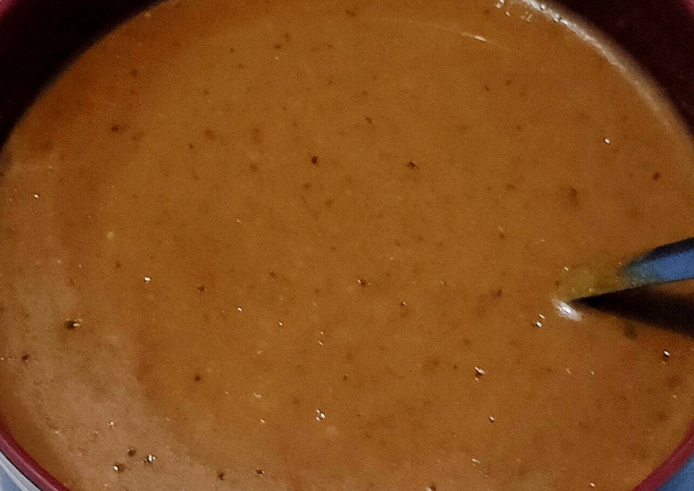 Sambel pecel daun
