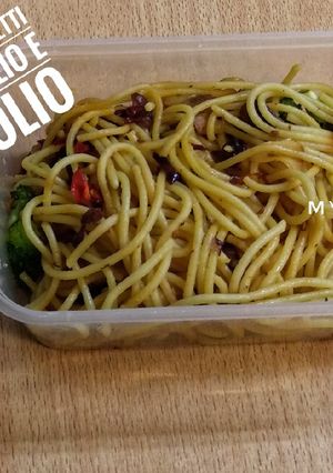 Foto resep Spaghetti aglio e olio