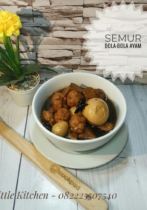Foto resep Semur Bola-bola Ayam