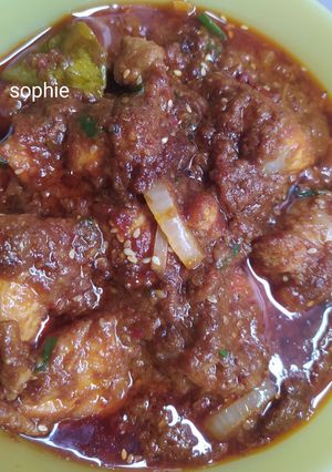 Foto resep Ayam Bumbu Kacang