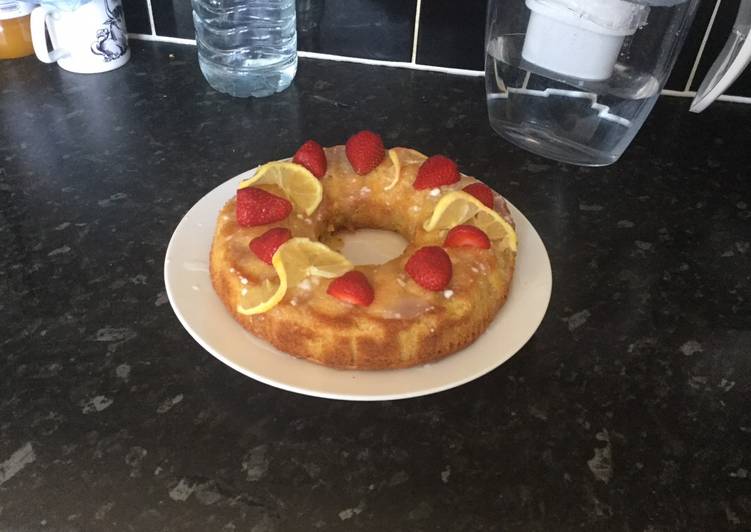 Recipe of Award-winning Lemon drizzle my way