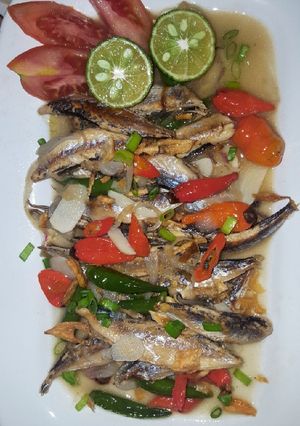 Foto resep Tumisan ikan asin