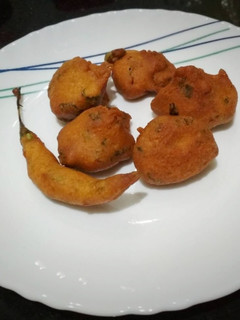 A picture of Sponge Gourd Pakoda.