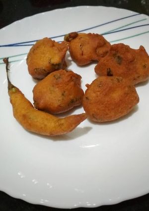 A picture of Sponge Gourd Pakoda.