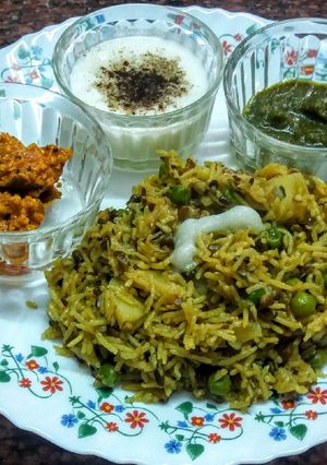 A picture of Urad daal pulav.