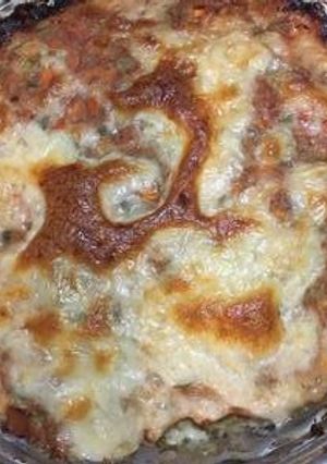 Una foto de Pastel de carne molida res y cerdo