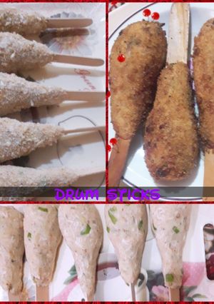 A picture of Drum sticks.