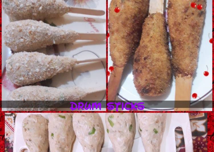 Easiest Way to Prepare Super Quick Homemade Drum sticks