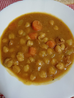 Una foto de Garbanzos, Aprovechando salsas