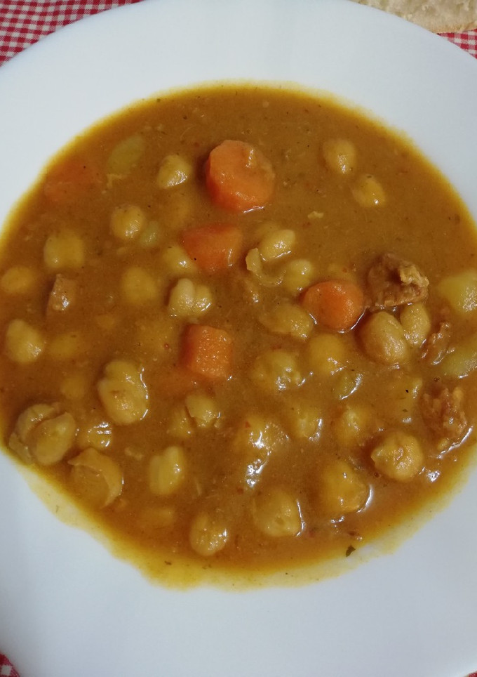 Una foto de Garbanzos, Aprovechando salsas