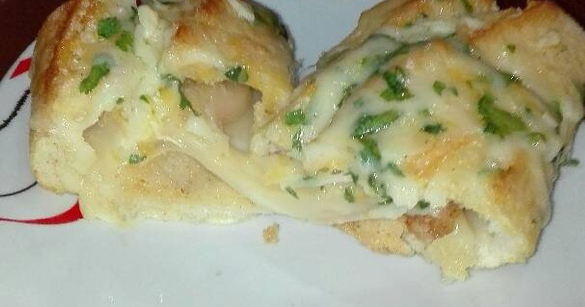Barra Rellena De Pechuga Queso Gratinada Con Ajo Perejil Y Cuatro ...