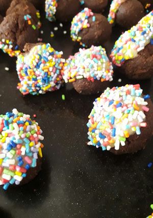 Una foto de Trufas con chocolinas