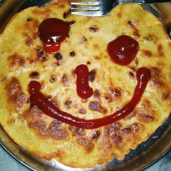 A picture of Aloo Paratha.