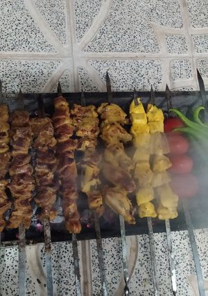 عکسی از دستور چنجه با گوشت شتر 🐫