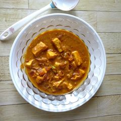 Aam paneer masala A picture of Aam paneer masala.