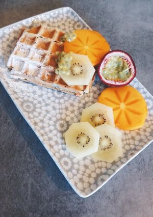 Une photo de Gaufre vegan