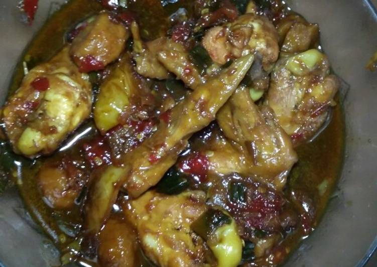 Resep Sayap bakso pedas manis Lezat