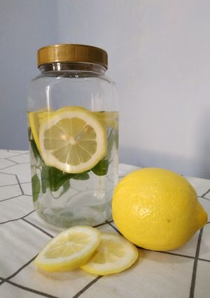 Foto resep Lemon Mint Infuse Water