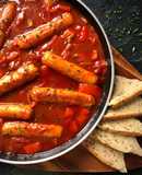 Sausage & Red Pepper Stove Top Casserole (plant based switch up options) 🥘🌱
