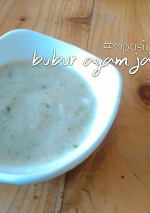 Foto resep MPASI 6M+ 4 Bintang - Bubur Ayam Jamur