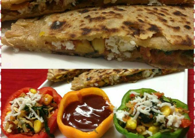 Pizza Paratha