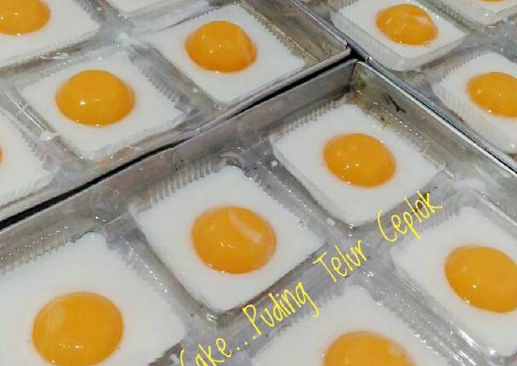 Puding Telur Ceplok