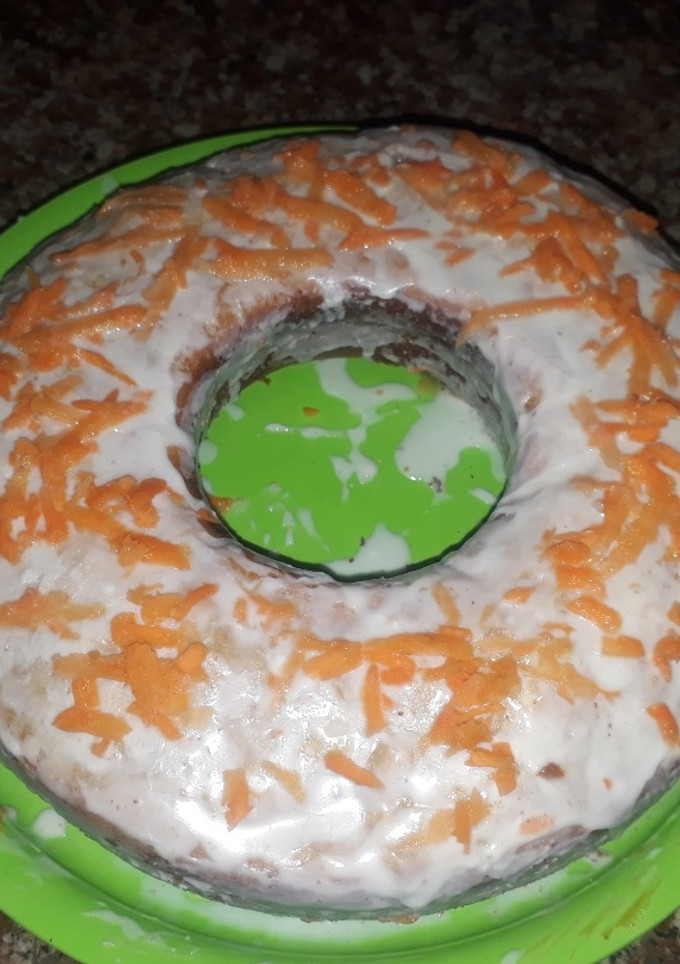 Una foto de Torta de zanahoria 🥕