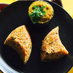 A picture of One pot Amla (Indian Gooseberries) Pulao: Kerala Style- (A Complete Vegan Dish).